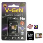 Micro SD VGEN 64GB Class10 + Adapter