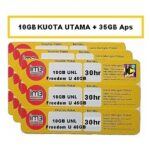 Voucher Isat Freedom 10gb UNL