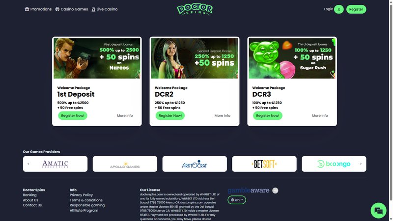 Dr spins casino - Get the Best Online Casino Experience at Doctor Spins UK Today